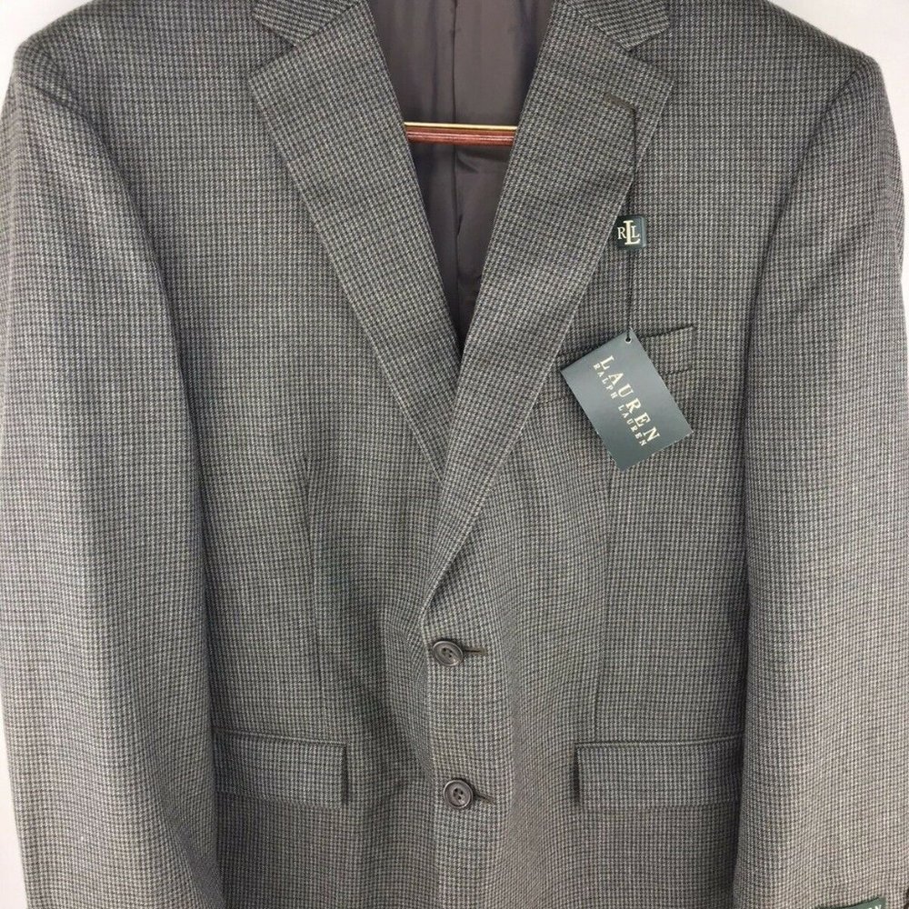 Ralph Lauren Suit Jacket Sport Coat Men’s 44 Short